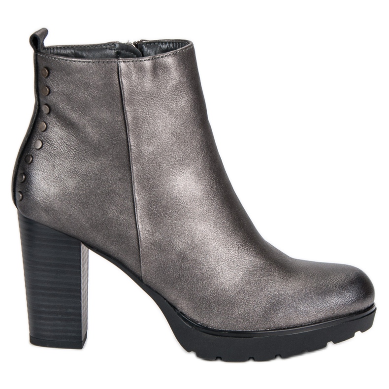 Filippo Grafitne čizme na postu siva