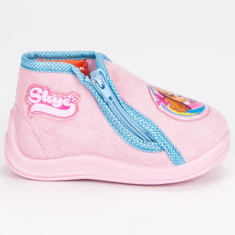 Papuče na klizaču psi patrola ružičasta