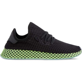 Adidas Deerupt Runner Core Black Core crna jasen plava
