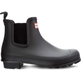 Hunter Ženska originalna crna boja Chelsea