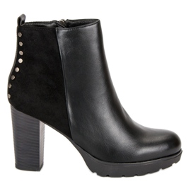 Weide Elegantne čizme za jesen crno