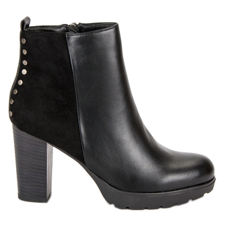 Weide Elegantne čizme za jesen crno