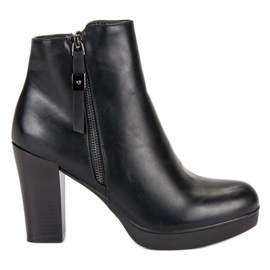 Klasične čizme na vinceza stupu crna