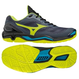 Mizuno Wave Stealth VM X1GA180047 rukometne cipele crna siva