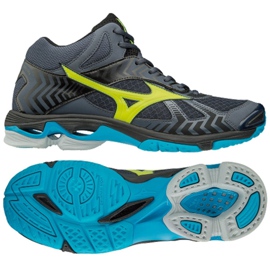 Mizuno Wave Bolt 7 M V1GA186547 cipele za odbojku crna siva