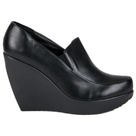 J. Star Crne štikle na klin crna