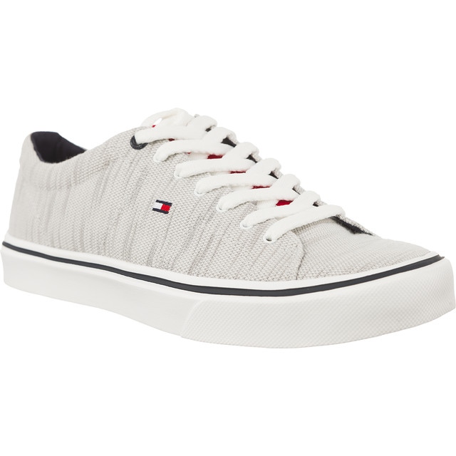 Tommy Hilfiger Lagana pletena tenisica 001 siva