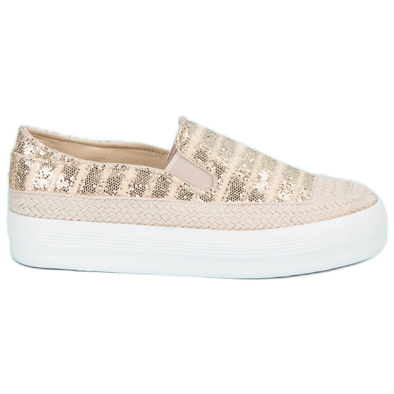 J. Star Tenisice zlatne espadrile zlatna