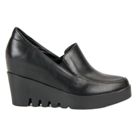 J. Star Elegantne cipele na klin crna