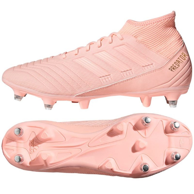 Kopačke Adidas Predator 18.3 SG M D97850 ružičasta