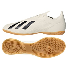 Unutarnje cipele adidas X Tango 18.4 In M bijela