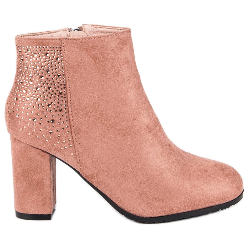 Gležnjače od antilopa na stupu ružičasta