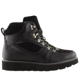 Crne ženske trapere 769-PA Black crna