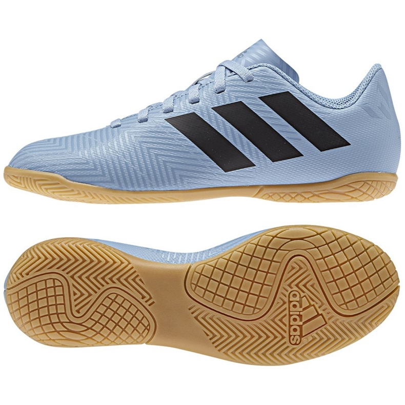 Unutarnje cipele adidas Nemeziz Messi Tango In Jr DB2397 plava plava