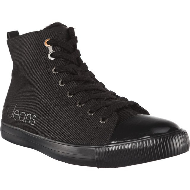 Calvin Klein Aron Waxy Twill Blk crno