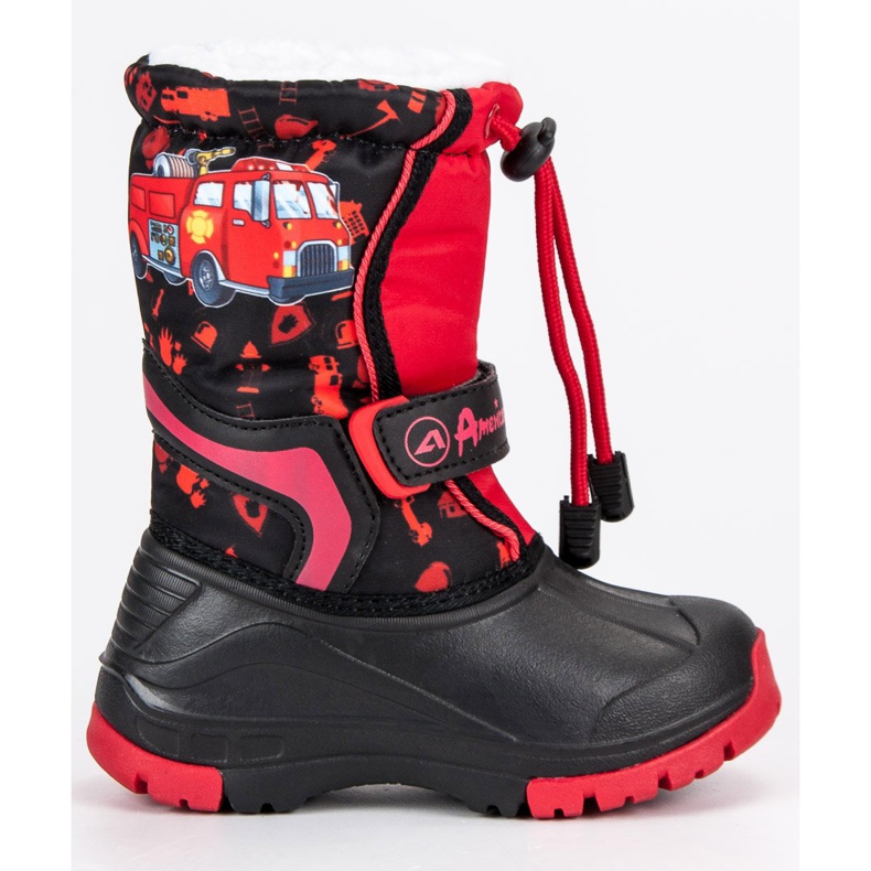 American Club Topli američki Wellies crno