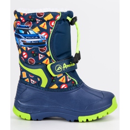 American Club Topli američki Wellies plava