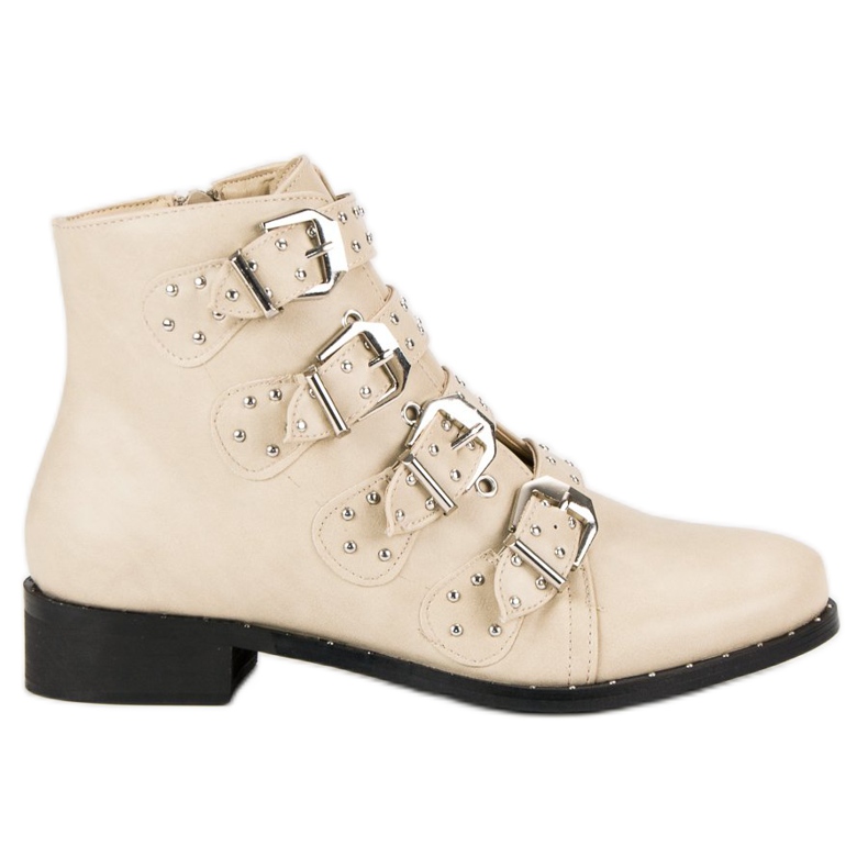 Bež čizme u stilu stijena