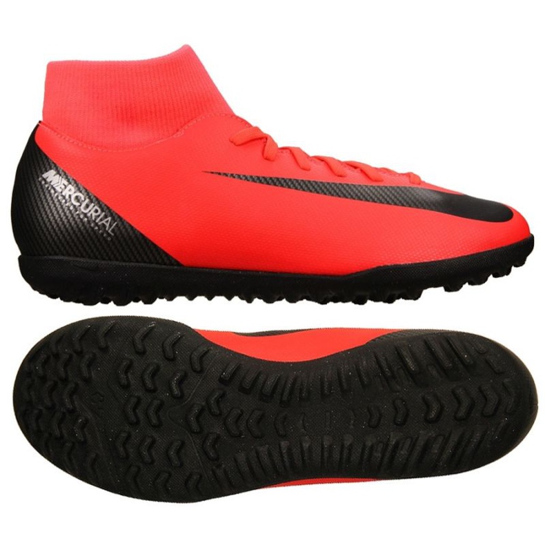 Nike Mercurialx 6 Club nogometne cipele crvena