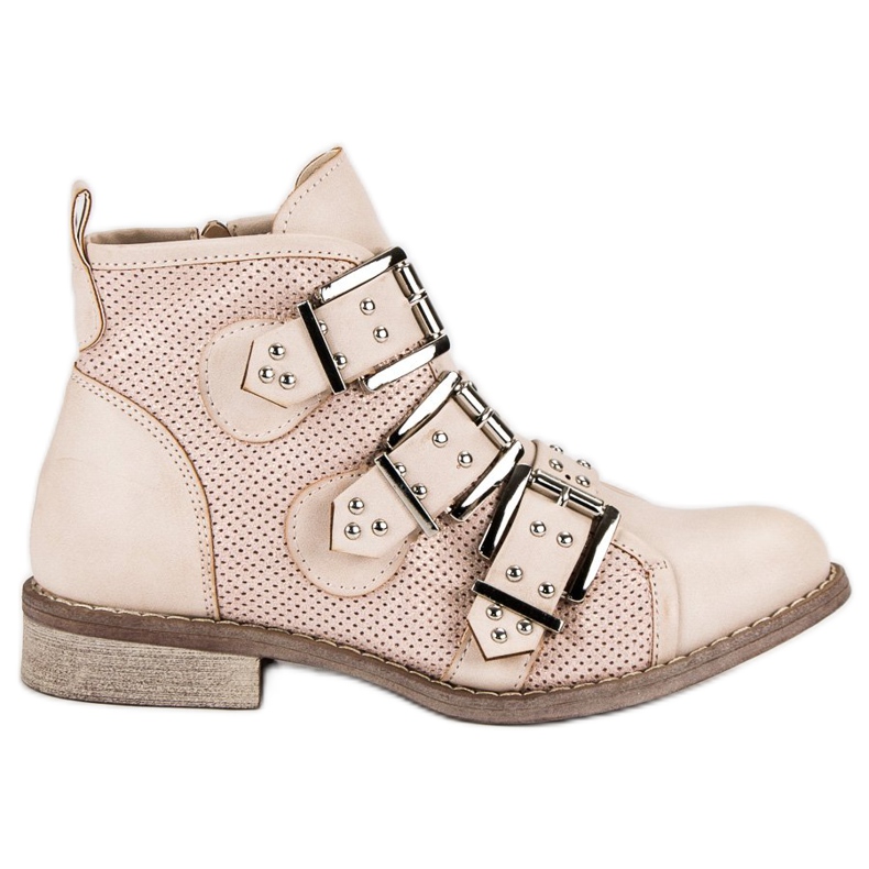 Sweet Shoes Svijetlo ružičaste čizme crno ružičasta