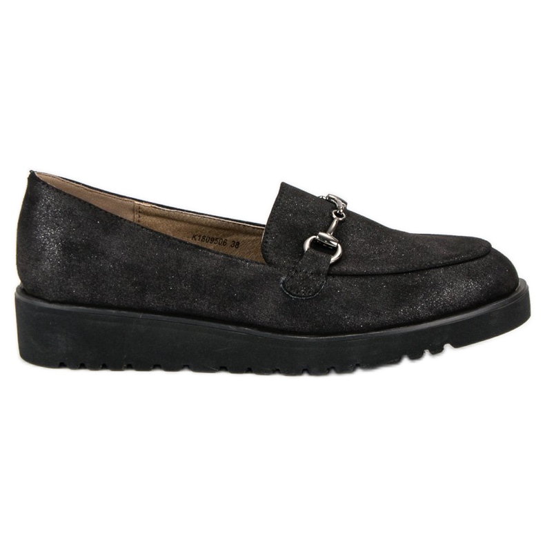 Kylie Elegantne mokasine crno