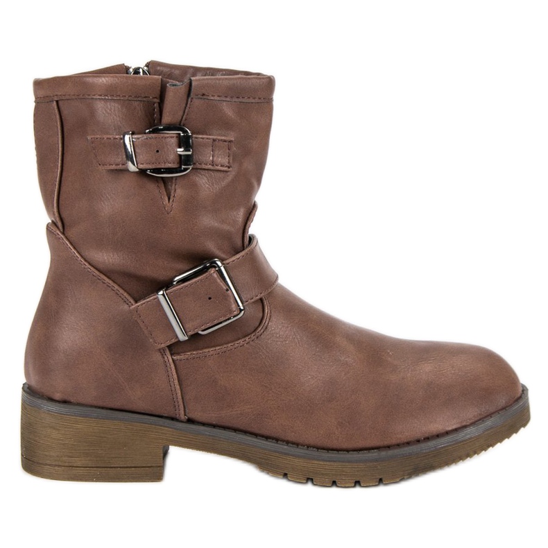 Encor Smeđe čizme za bicikle smeđa