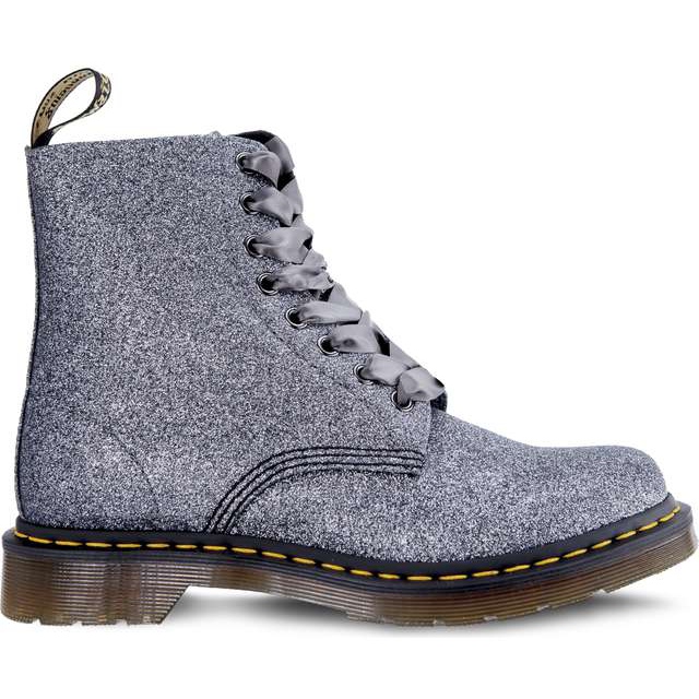 Dr. Martens 1460 Pascal Glitter Pewter siva