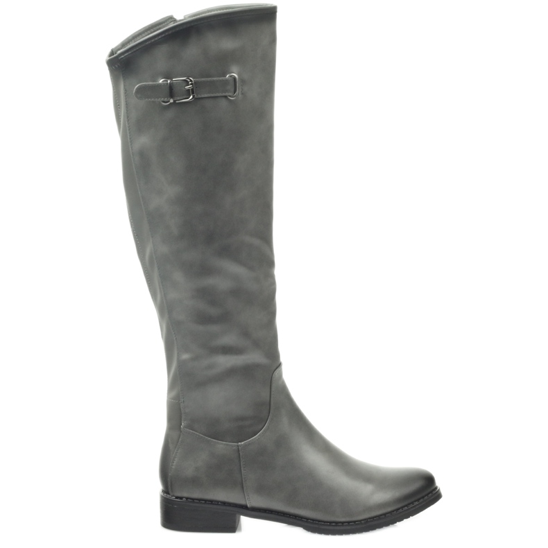 M.Daszyński Čizme Policajci Daszyński SA131 siva