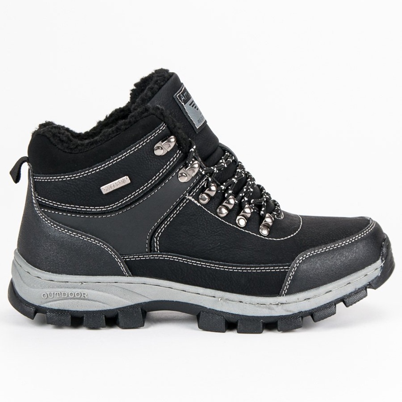 Arrigo Bello Traperki s ovčjom kožom crno