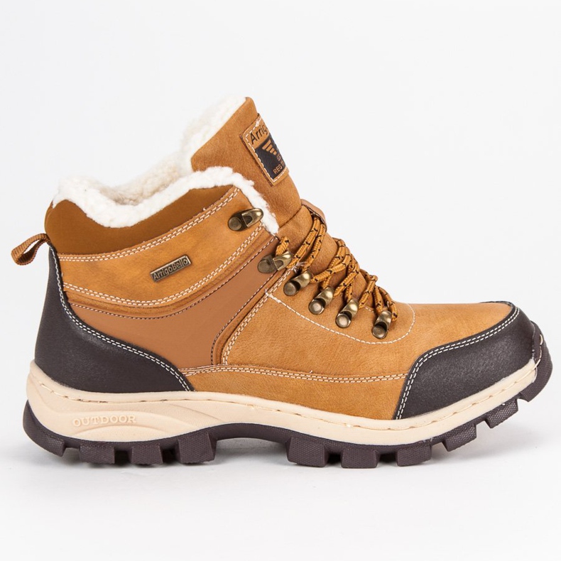 Arrigo Bello Traperki s ovčjom kožom smeđa