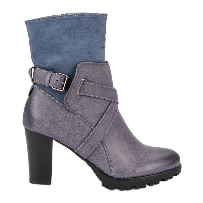 Sixth Sense Modne čizme na postu siva