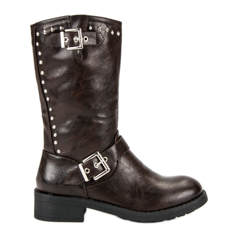 SDS Visoke radne čizme smeđa