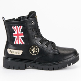 American Club Moderan američki čizme za djevojke crna