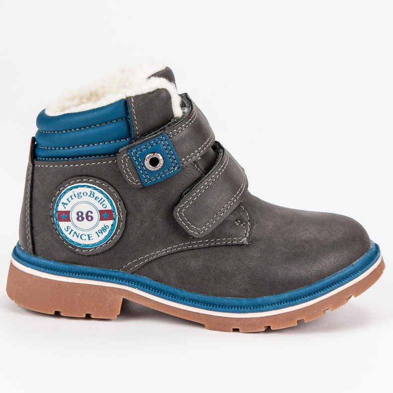 Arrigo Bello Velcro hlače siva