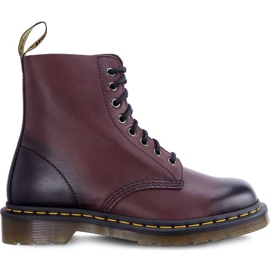Dr. Martens 1460 Pascal Antique Temperley Cherry Red višebojan crvena