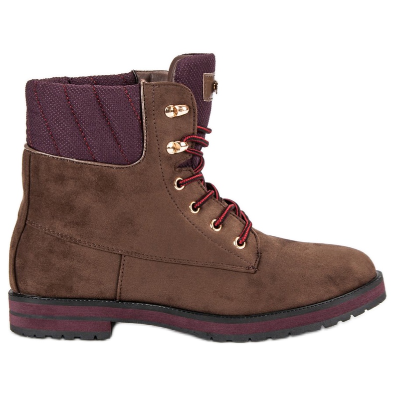 Ideal Shoes De-2750br smeđa