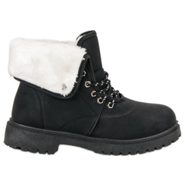 Crni hvatači s krznom crna