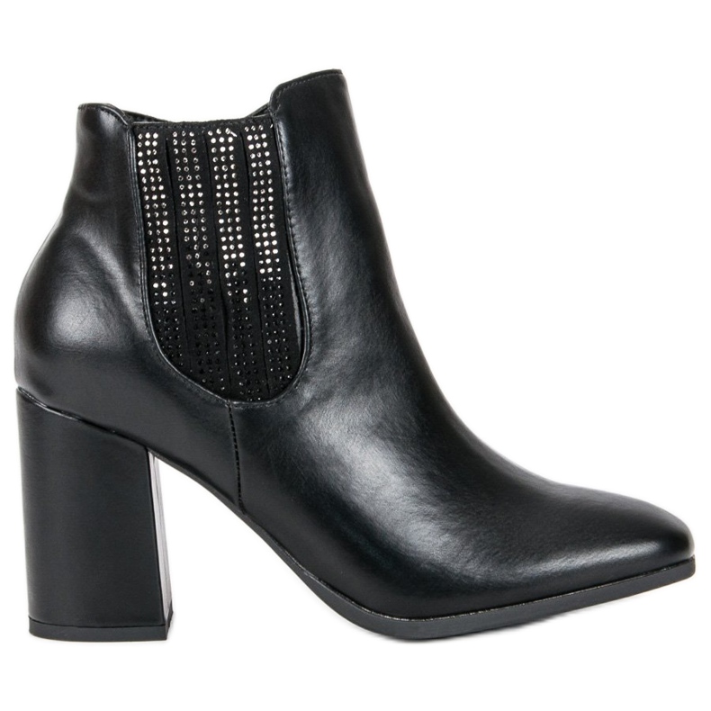 Kylie Elegantne čizme na post crno