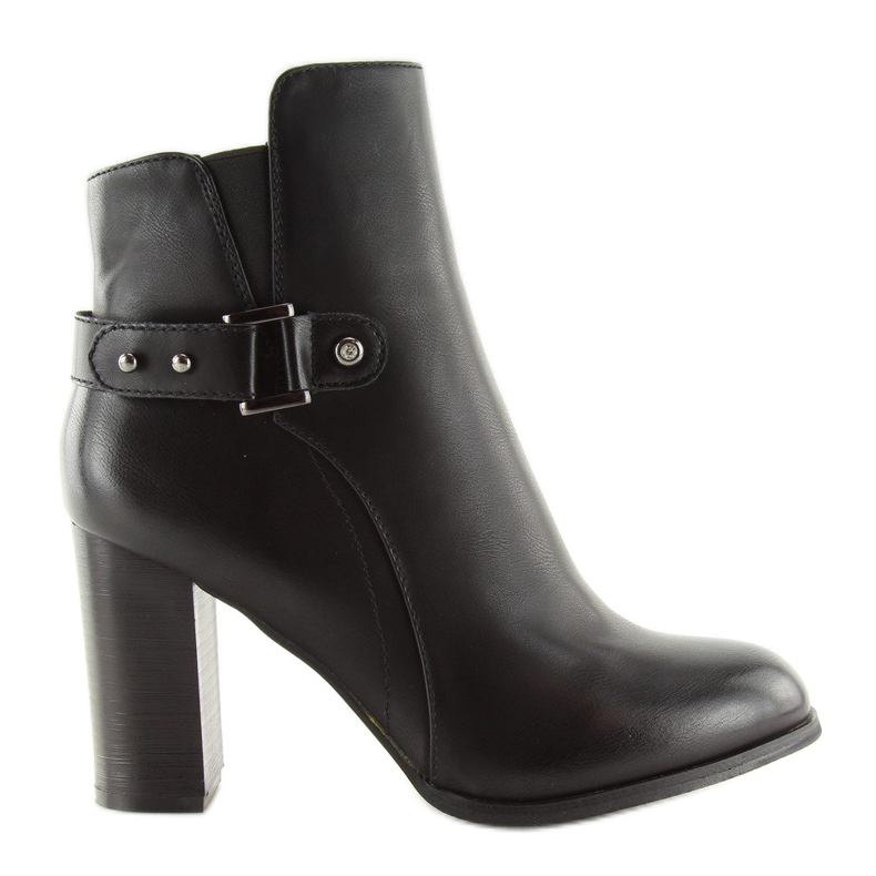 Crne štikle 3974 Crne crno