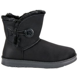 Kylie Suede Mukluki crna