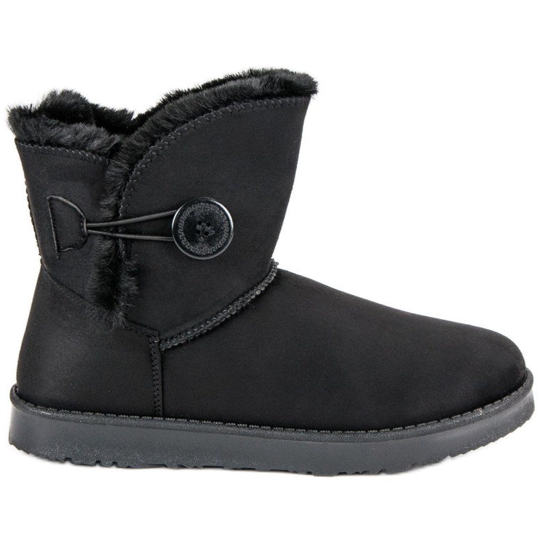 Kylie Suede Mukluki crno