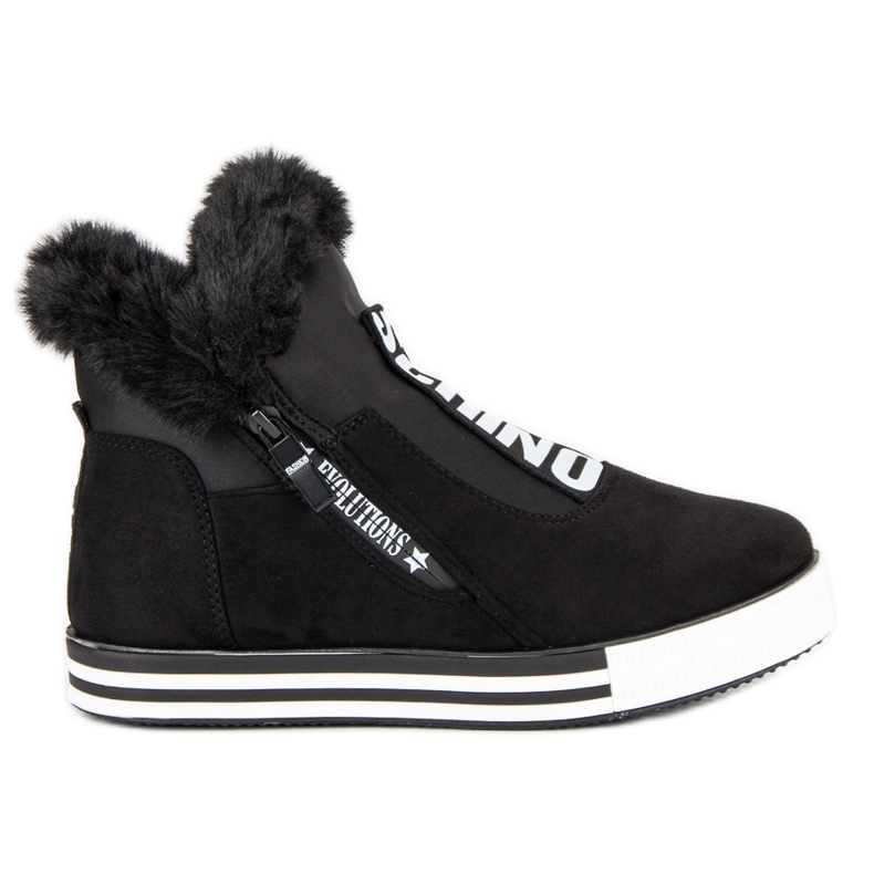 Sportske klinaste štikle crno