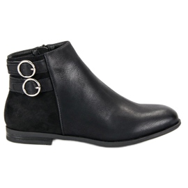 Super Mode Crne niske čizme crna