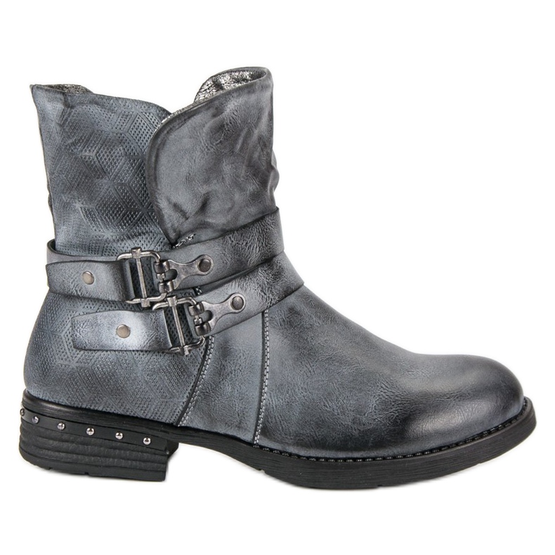 Forever Folie Plave radničke čizme plava