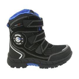 American Club Čizme s membranom američke 0926 crne crna plava