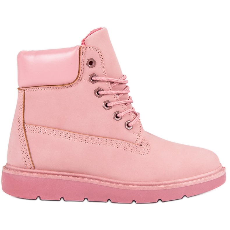 Small Swan Modni ružičasti zamci ružičasta