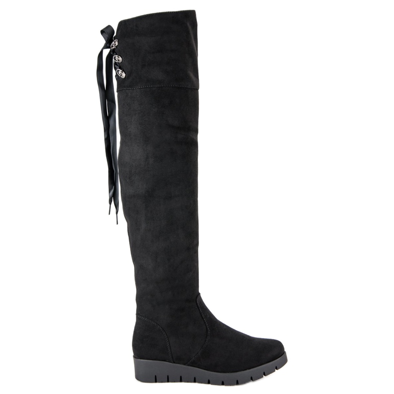 Filippo Čizme od antilopa na platformu crno