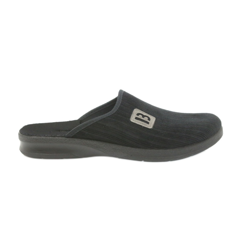 Befado muške cipele papuče 548m015 crne papuče crno