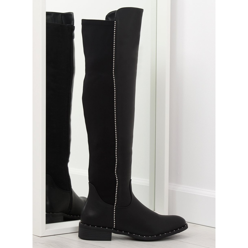 Policaji s elastičnom gornjom crnom 7533-PG Crna