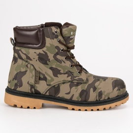 Kamuflažne hlače zelena višebojan